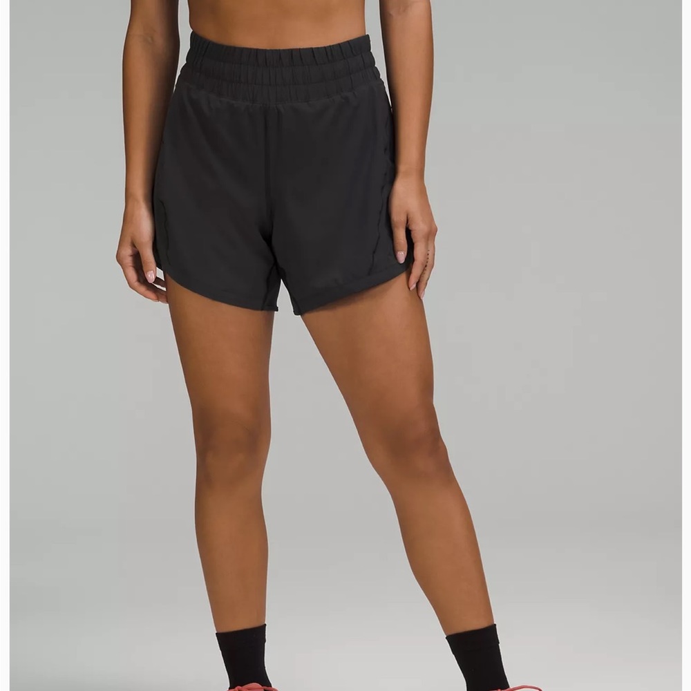 Lululemon Track That High Rise Lined Short 5”